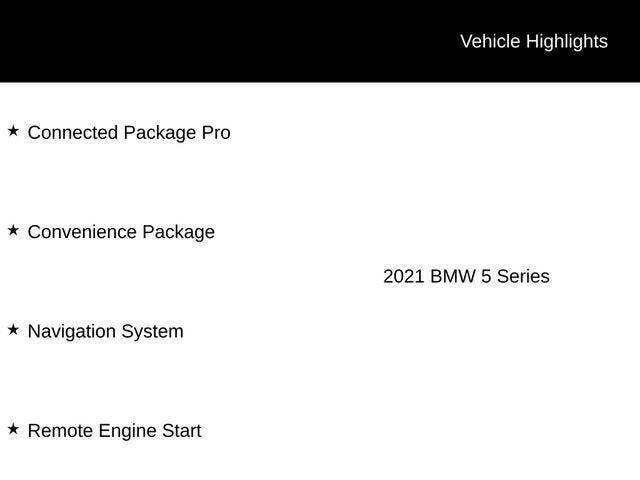 2021 BMW 530i 530i