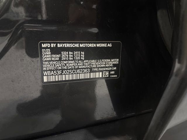 2025 BMW 5 Series 530i xDrive