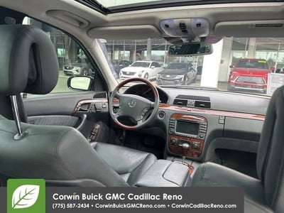 2003 Mercedes-Benz S-Class 5.0L