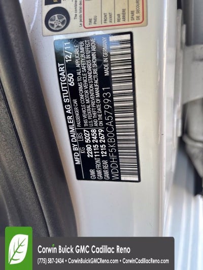 2012 Mercedes-Benz E 350 E 350 Luxury