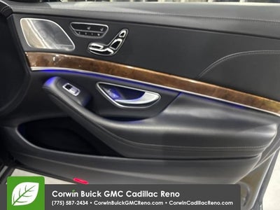 2016 Mercedes-Benz S-Class S 550