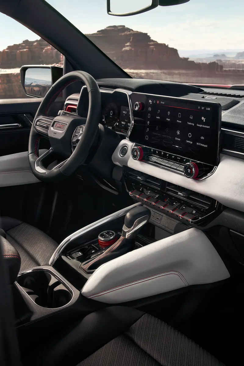 2026 GMC Canyon infotainment system at Corwin Buick GMC Reno in Reno NV