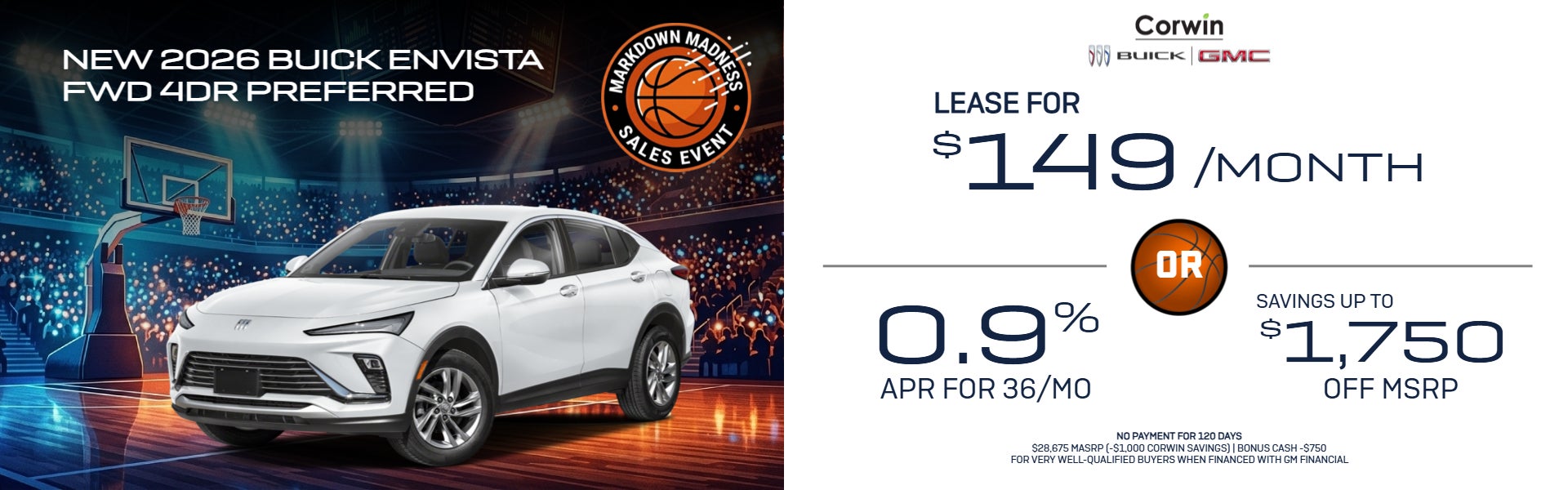 New 2026 Buick Envista